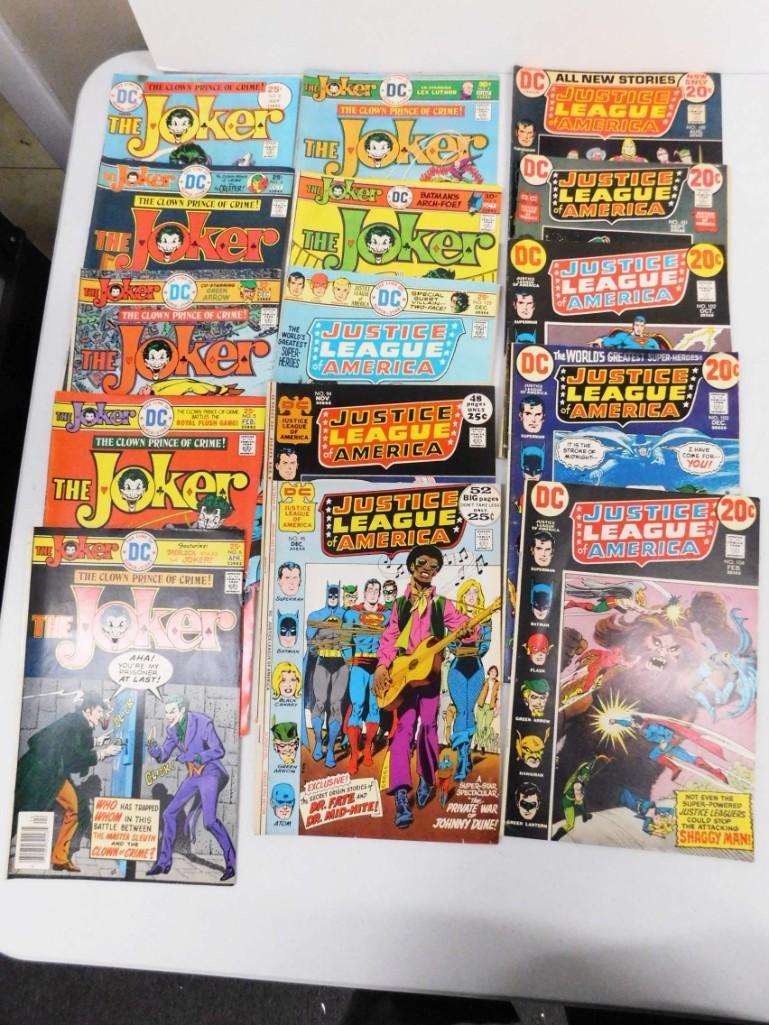 Vintage Comic Books incl The Joker Clown Prince of (1 of 3)
