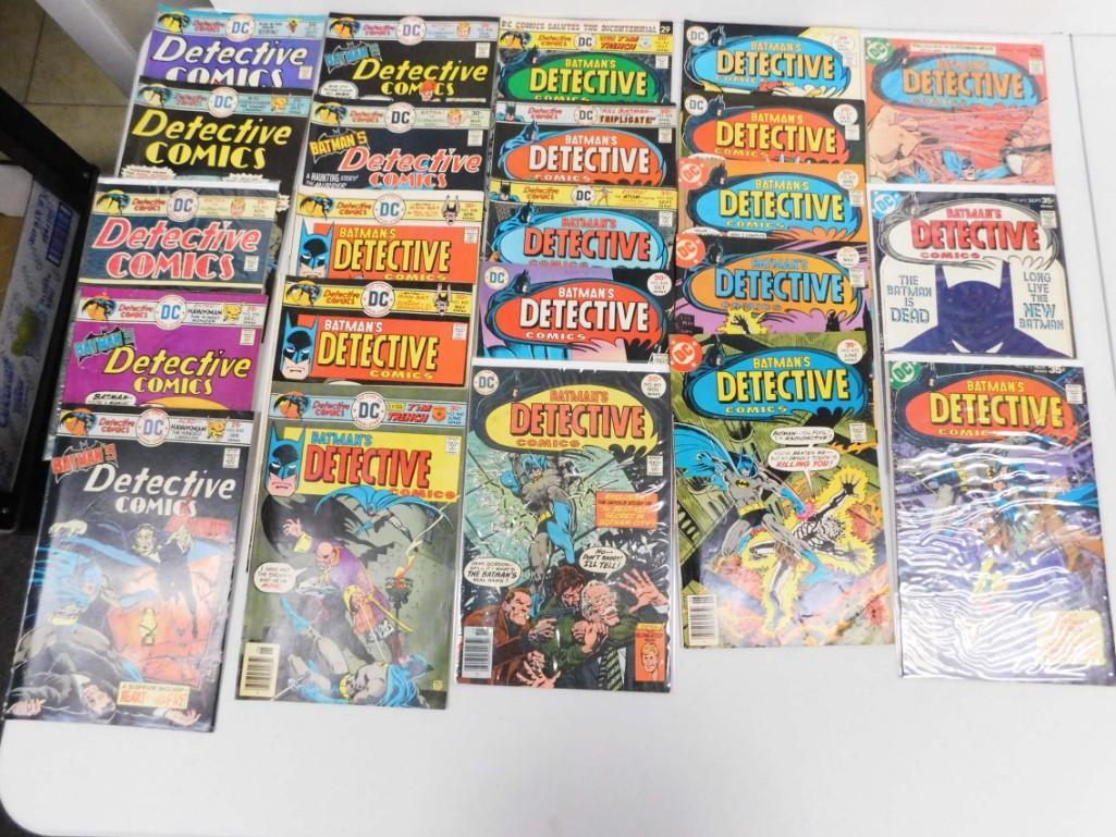Vintage Comic Books incl Detective Comics incl Batman (1 of 5)