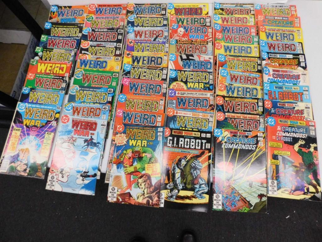 Vintage Comic Books incl DC Weird War Tales Between 35 (1 of 5)