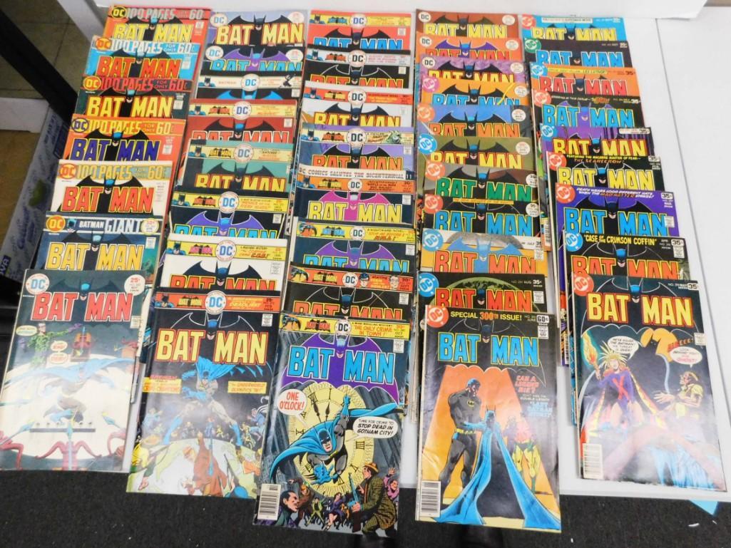 Vintage Bat Man or Batman Comic Books between 25 cent (1 of 5)