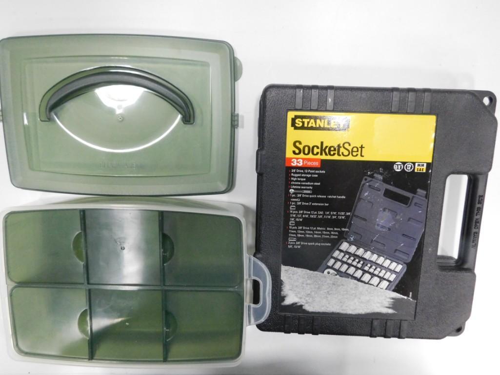 Stanley Socket Wrench Set , Empty Snapware Container (1 of 3)