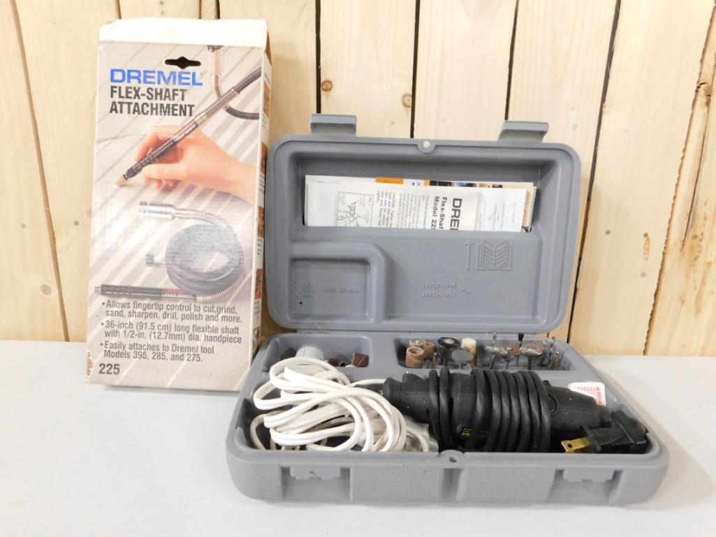 Dremel Tool in Case with Flex Shaft Attachment (1 of 4)