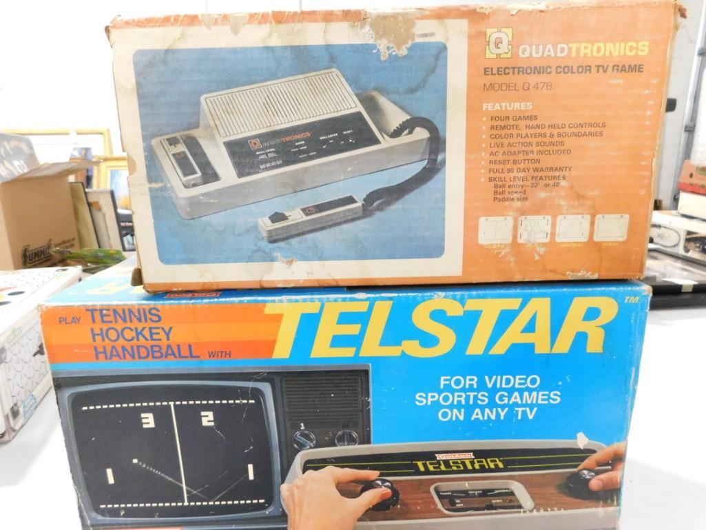 Vintage Quadtronics Electronic Color TV Game Model Q476 (1 of 4)