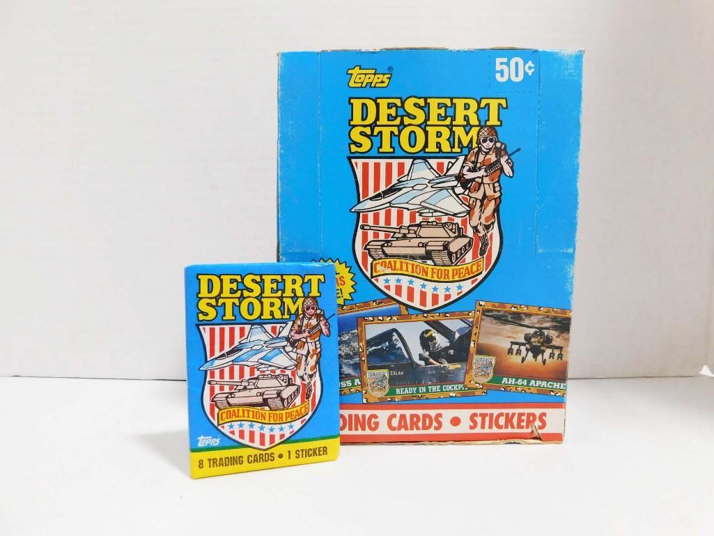 Topps Desert Storm Trading Cards and Stickers , Open (1 of 2)