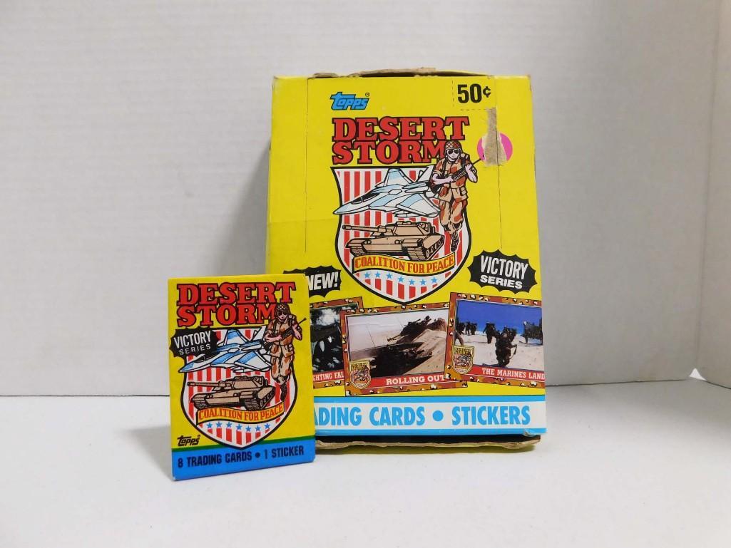Topps Desert Storm Trading Cards and Stickers , Open (1 of 1)