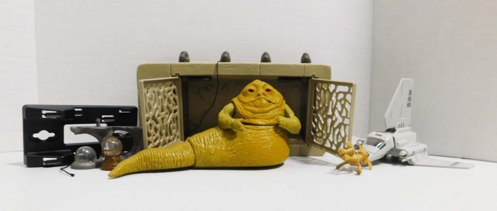 Lot of Star Wars Jabba the Hutt Action Figure and Other (1 of 7)