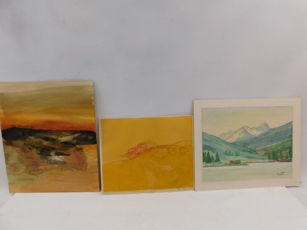 Mixed Media Lot (Set of 3) (Roy Purcell , Jan Dorer , (1 of 12)