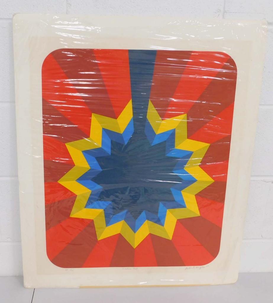 In the Style of Patrick Hughes 3D Silkscreen Pencil (1 of 7)