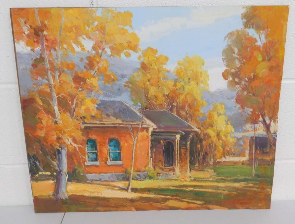 In the Style of Veraldo (V.J.) Cariani "Listed Indiana (1 of 3)