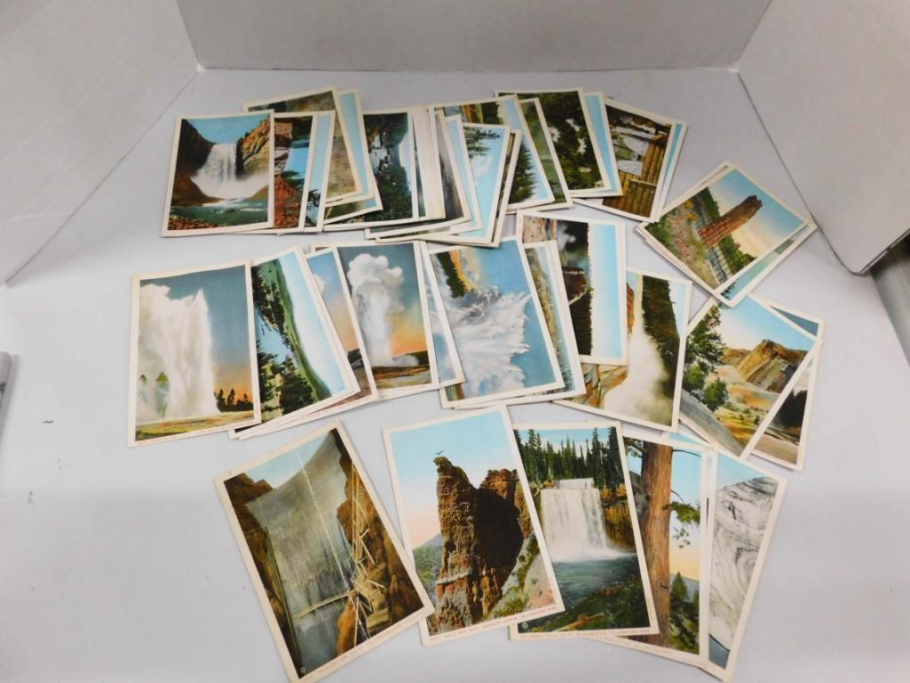 54 Yellowstone National Park Post Cards (1 of 5)
