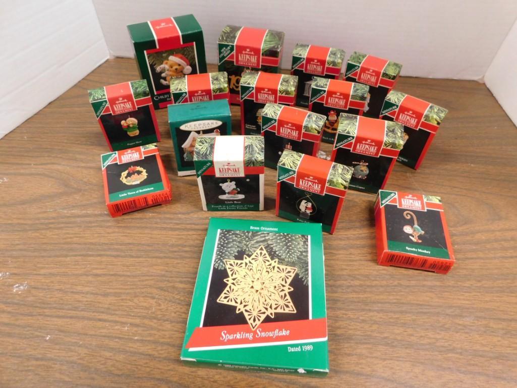 Lot of 18 Hallmark Keepsake Ornaments (1 of 1)