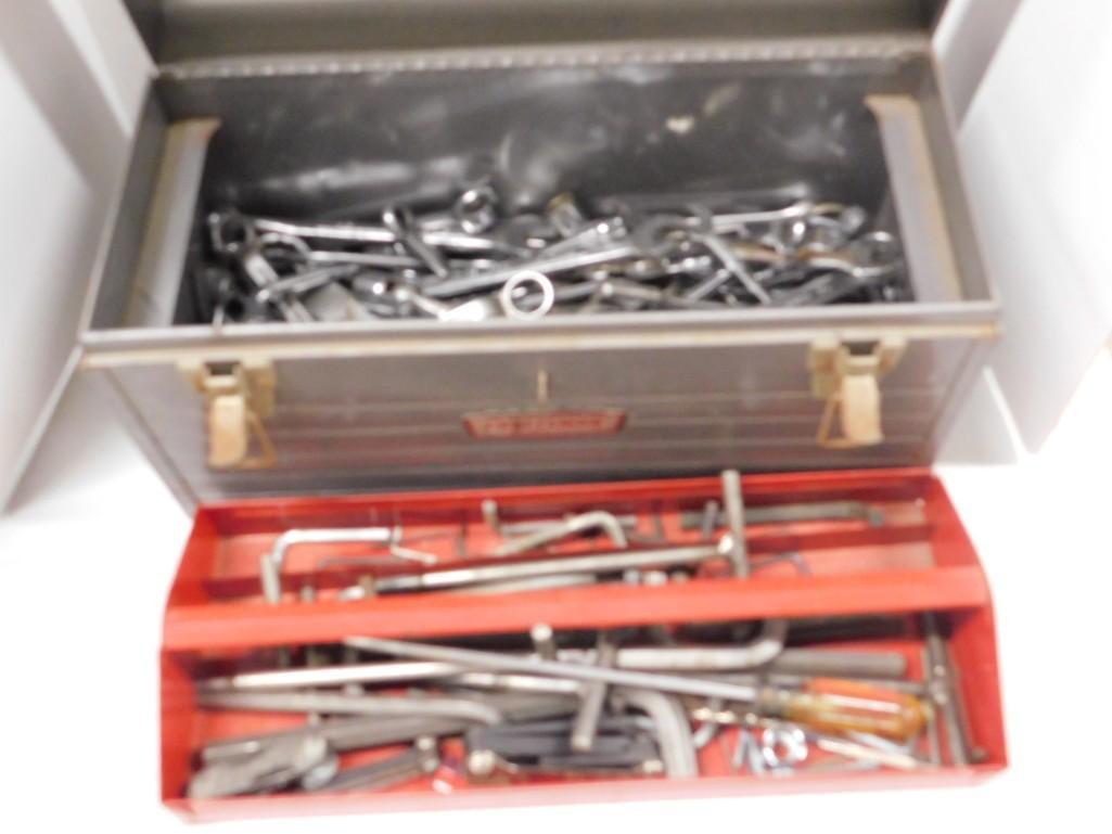 Craftsman Toolbox Loaded with Socket Wrenches, (1 of 1)