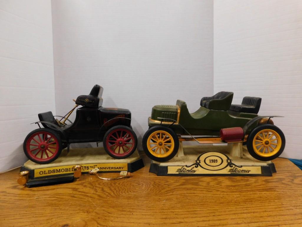 2 Car Jim Beam Decanters incl Oldsmobile 75th (1 of 5)