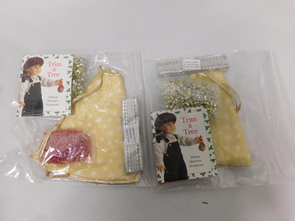 Lot of 2 American Girl 'Trim a Tree' items (1 of 3)