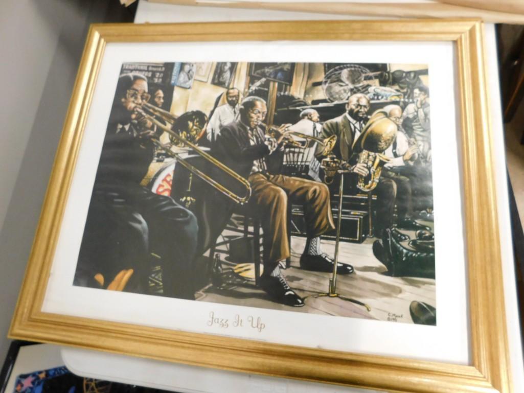 Jazz it Up Framed Lithograph (1 of 4)