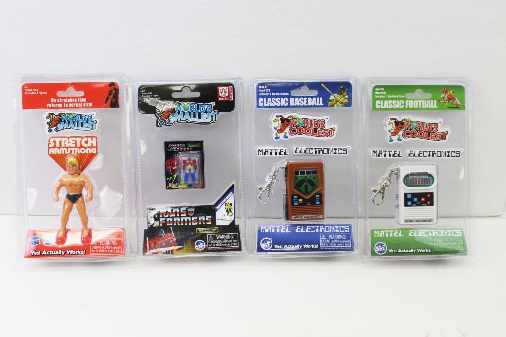 4 World's Coolest and Smallest Toys Lot incl Mini (1 of 5)