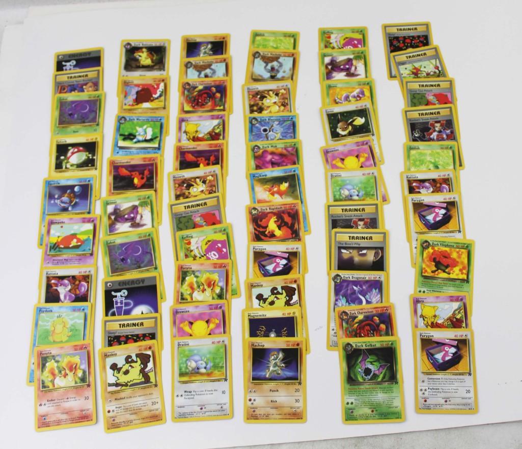 63 Asst Older Pokemon Cards w Some Duplicates Lot (1 of 5)