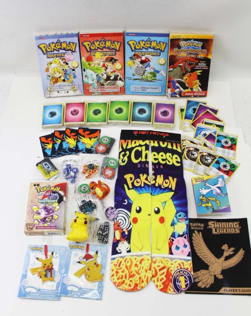 Pokemon Fossil Bodyguard Started Deck, Asst Trading: Pokemon Fossil Bodyguard Started Deck, Asst Trading Cards w Box , Game Pieces from Asst Sets , Paperback books, Pokemon binder , Energy Cards NIP ( New in Package )