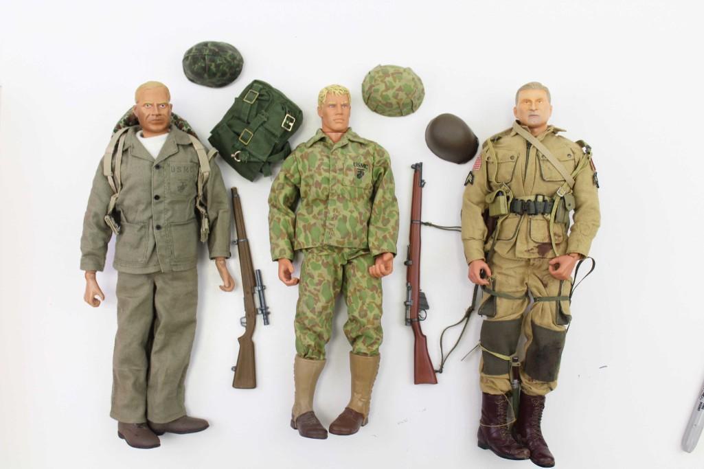 3 Military Soldiers : Dragon Models , Cotswold , GI Joe (1 of 5)