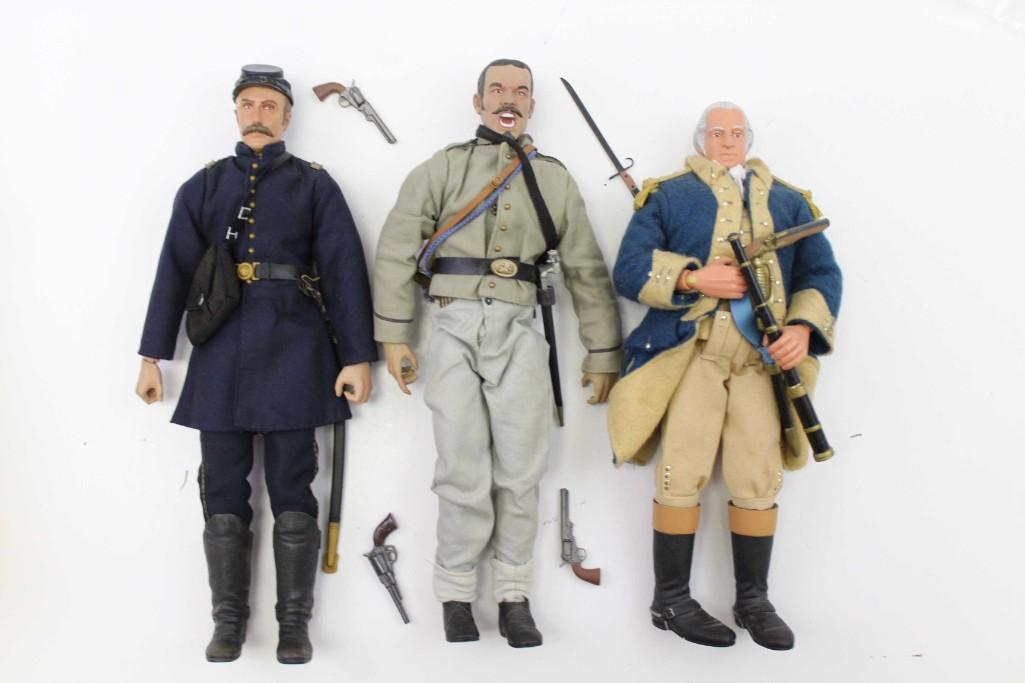 3 Military Soldiers 12" Custom Action Figures : (1 of 5)