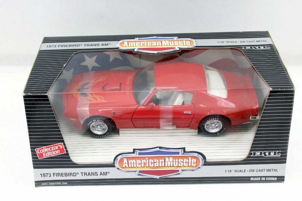 Ertl American Muscle 1973 Firebird Trans Am 1/18 Scale (1 of 4)