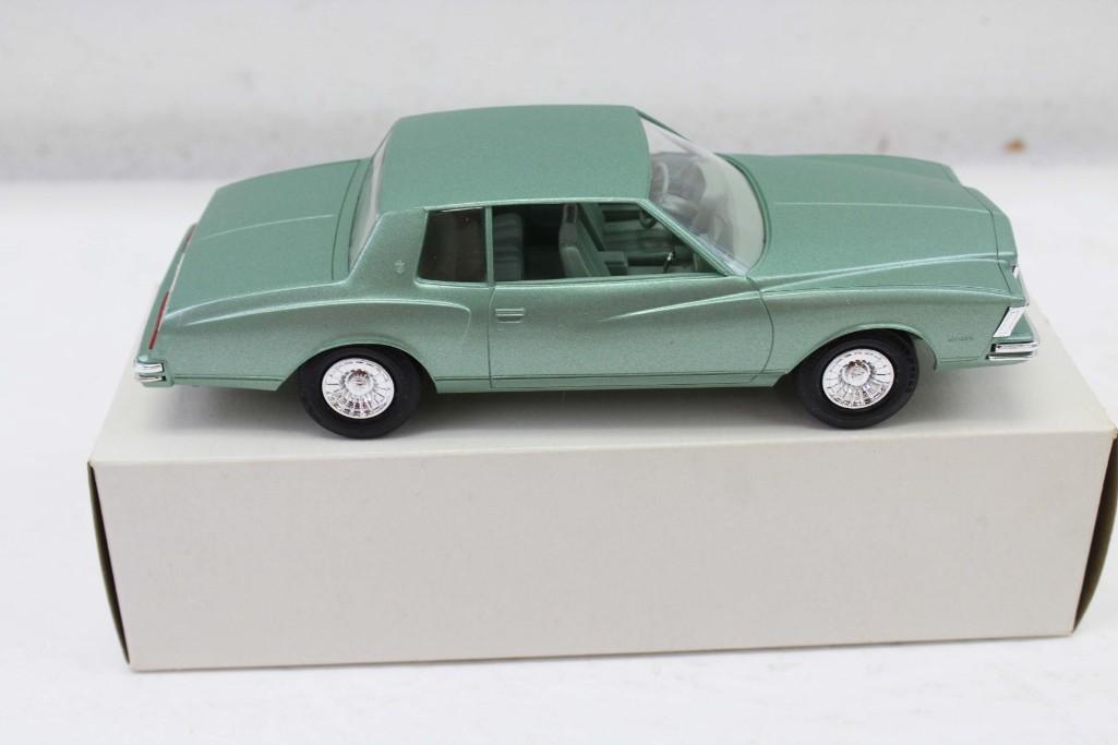 Vintage 1978 Green Monte Carlo Dealer Promo Model Car (1 of 4)