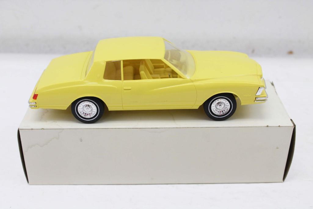 Vintage 1979 Yellow Monte Carlo Dealer Promo Model Car (1 of 4)