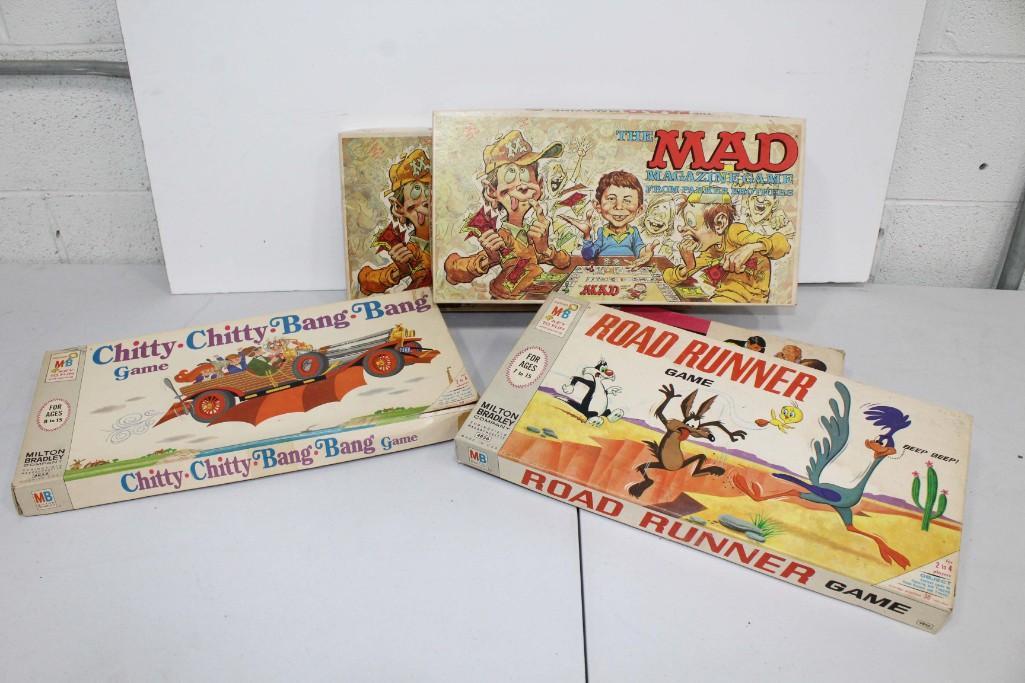 Vintage Games incl The Mad Magazine Game , Road Runner (1 of 10)