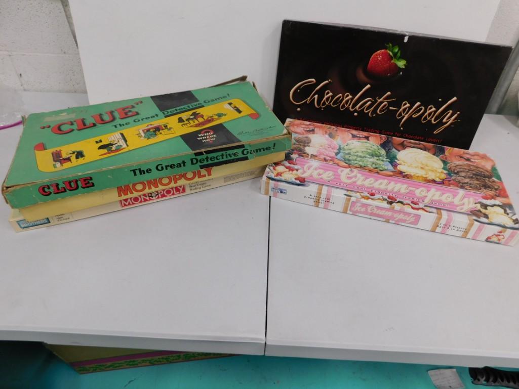 Vintage and Collectible Board Games incl Clue , (1 of 8)