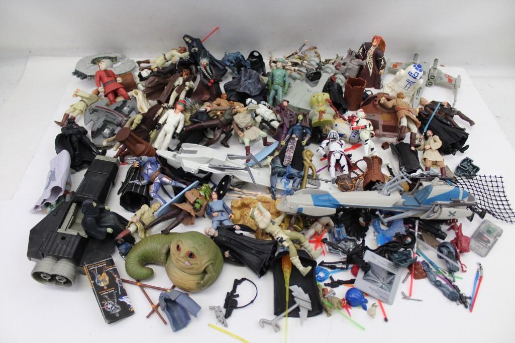 Star Wars Lot incl Action Figures , Toys , Accessories (1 of 6)