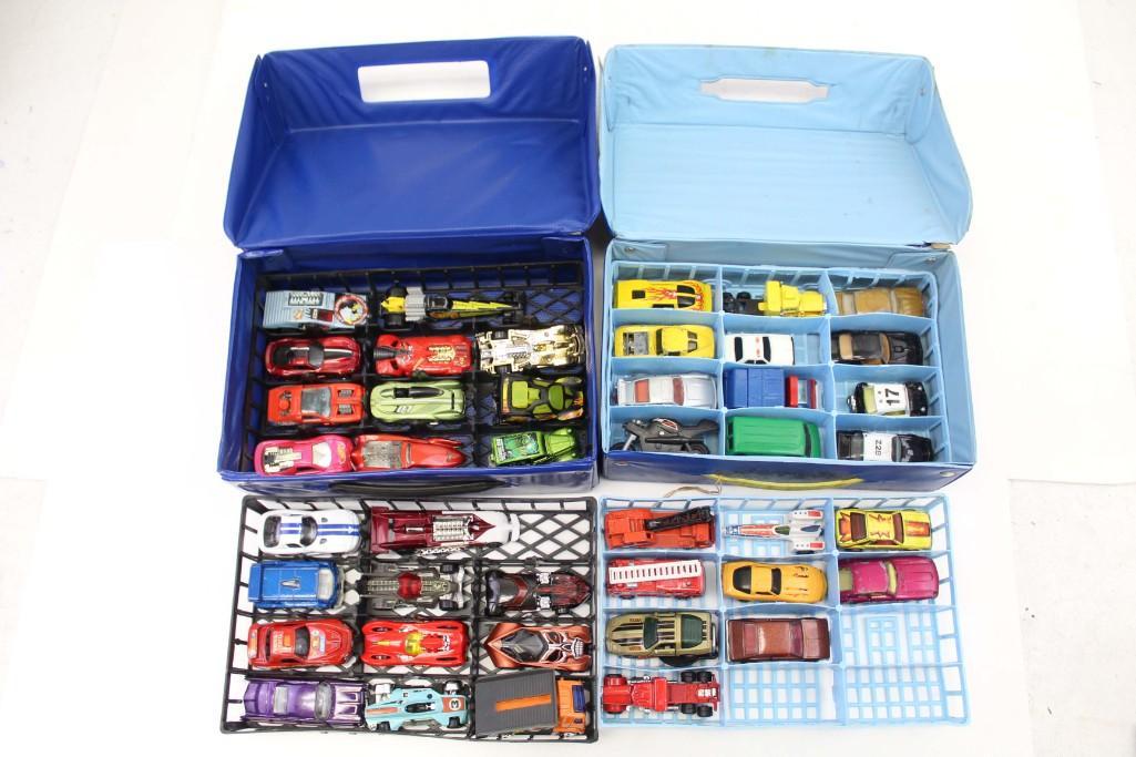 Hot Wheels and Matchbox Cases with Asst Cars (1 of 6)