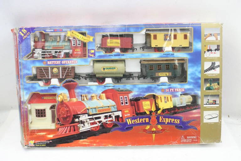 Western Express Toy Train Set