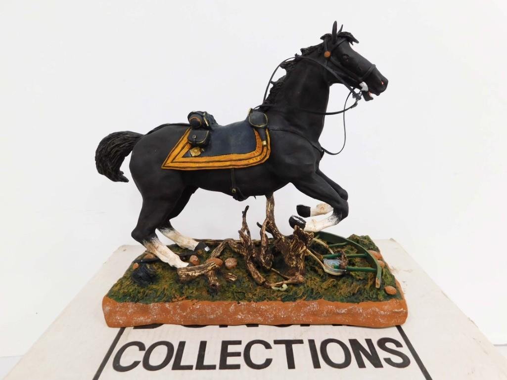 Max Duncan Maj Gen Winfield Hancock Horse Figure in (1 of 3)