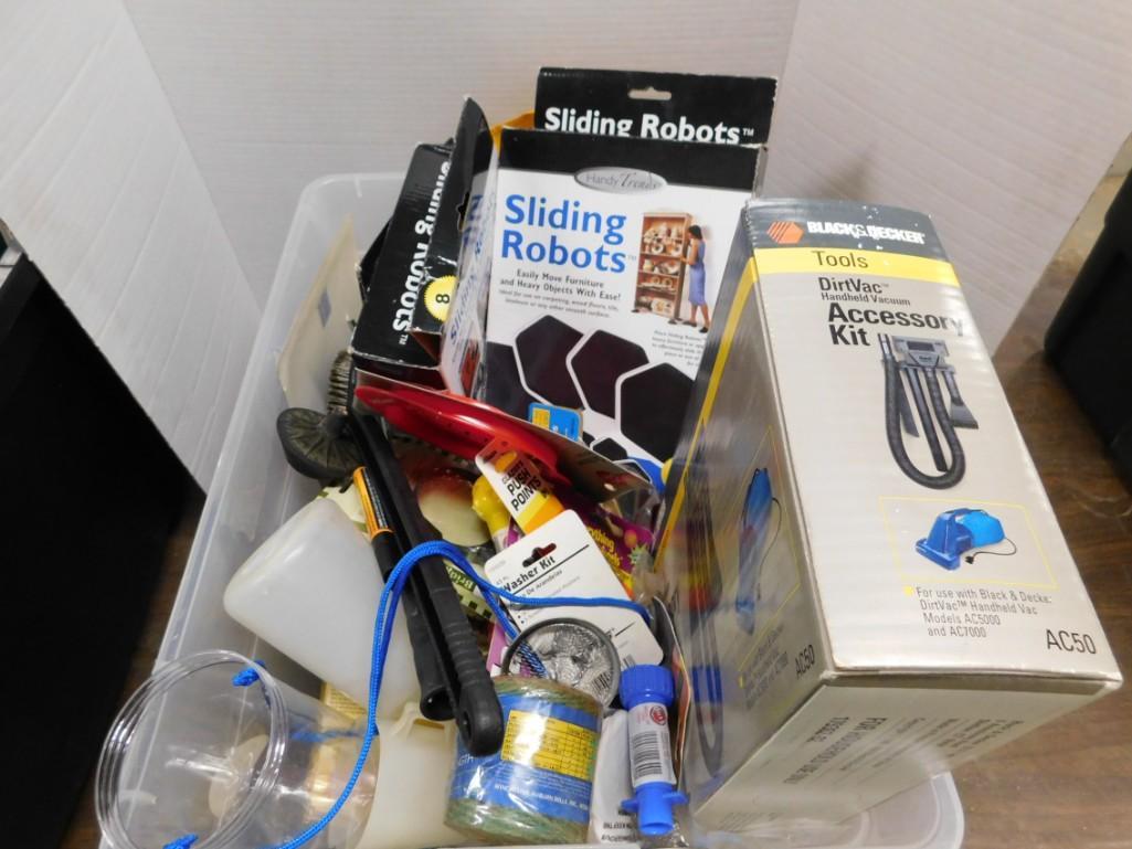 Large lot of tools including furniture sliders, dirt (1 of 2)