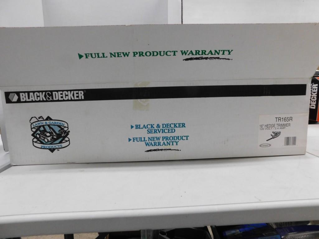 Black and Decker 16" Hedge Trimmer New in Box (1 of 6)