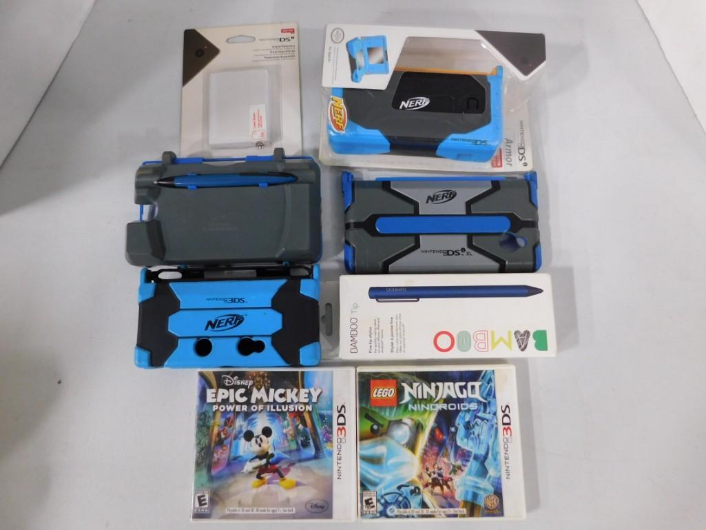 2 Lego Nintendo DS Video Games , Bamboo Tip Stylus , (1 of 6)