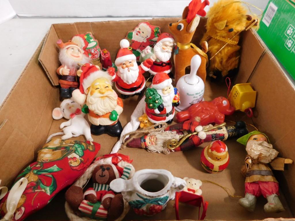 Lot of Christmas incl Vintage .  Includes Figurines , (1 of 1)