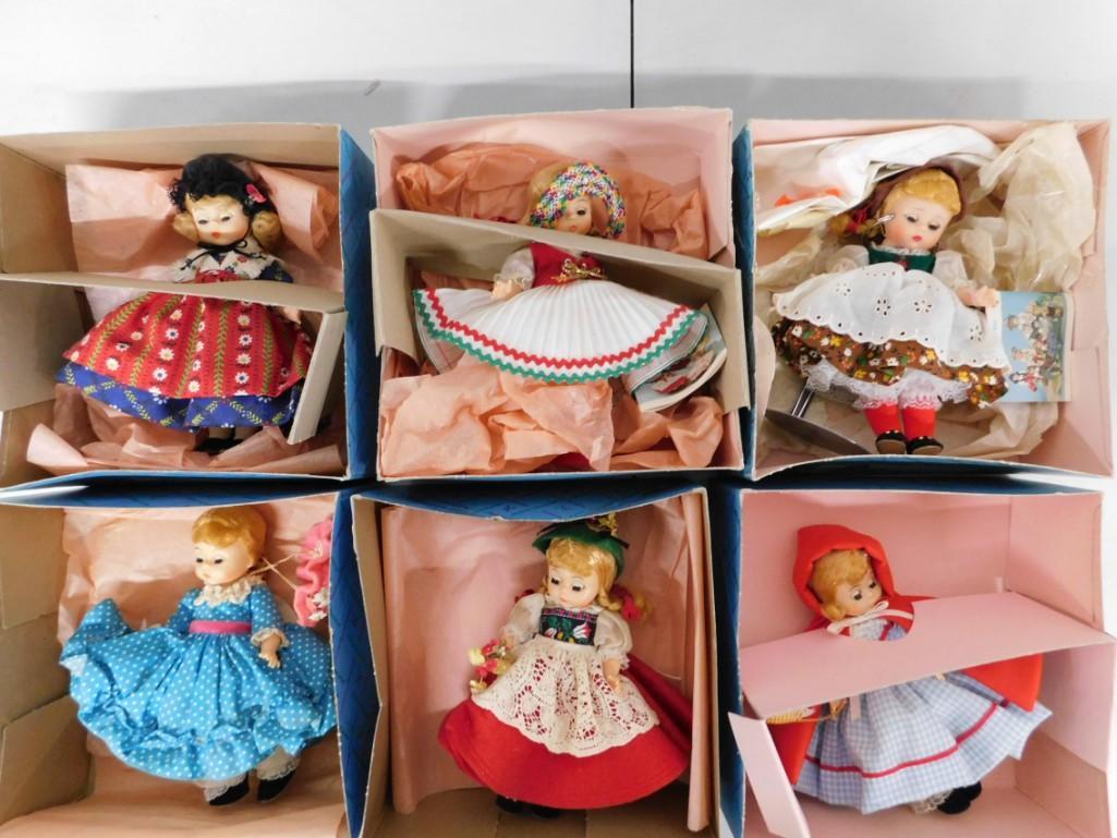 6 Madame Alexander Dolls incl Miss Muffet , Germany 563 (1 of 2)