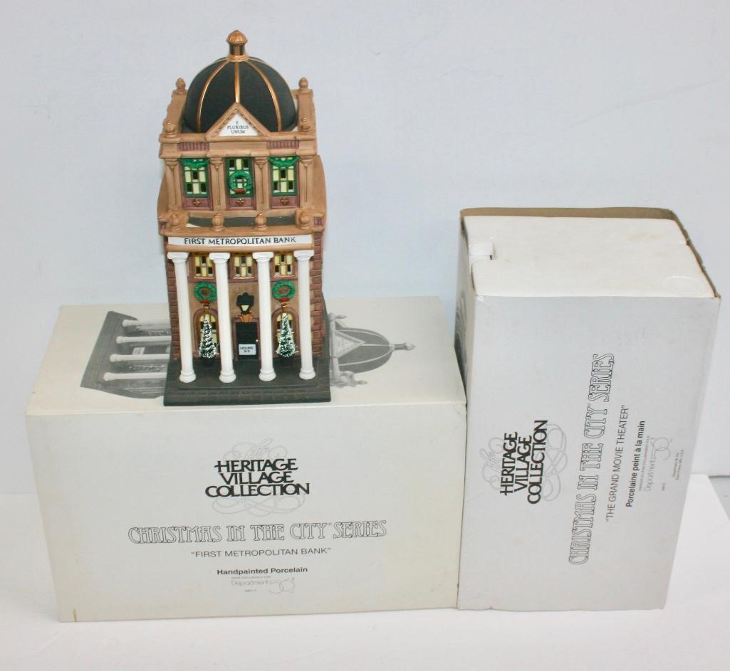 Dept 56 First Metropolitan Bank % The Grand Movie (1 of 6)