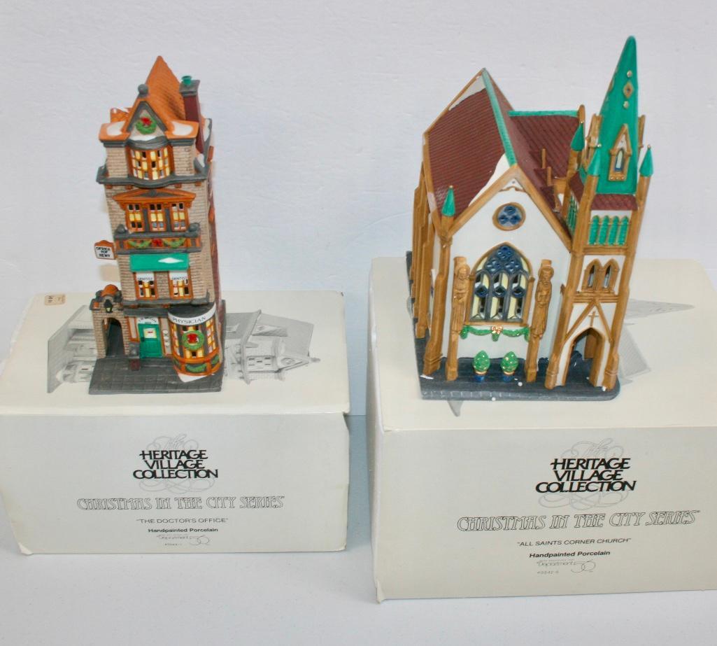 Department 56 Christmas In The City The Doctor's Office (1 of 5)