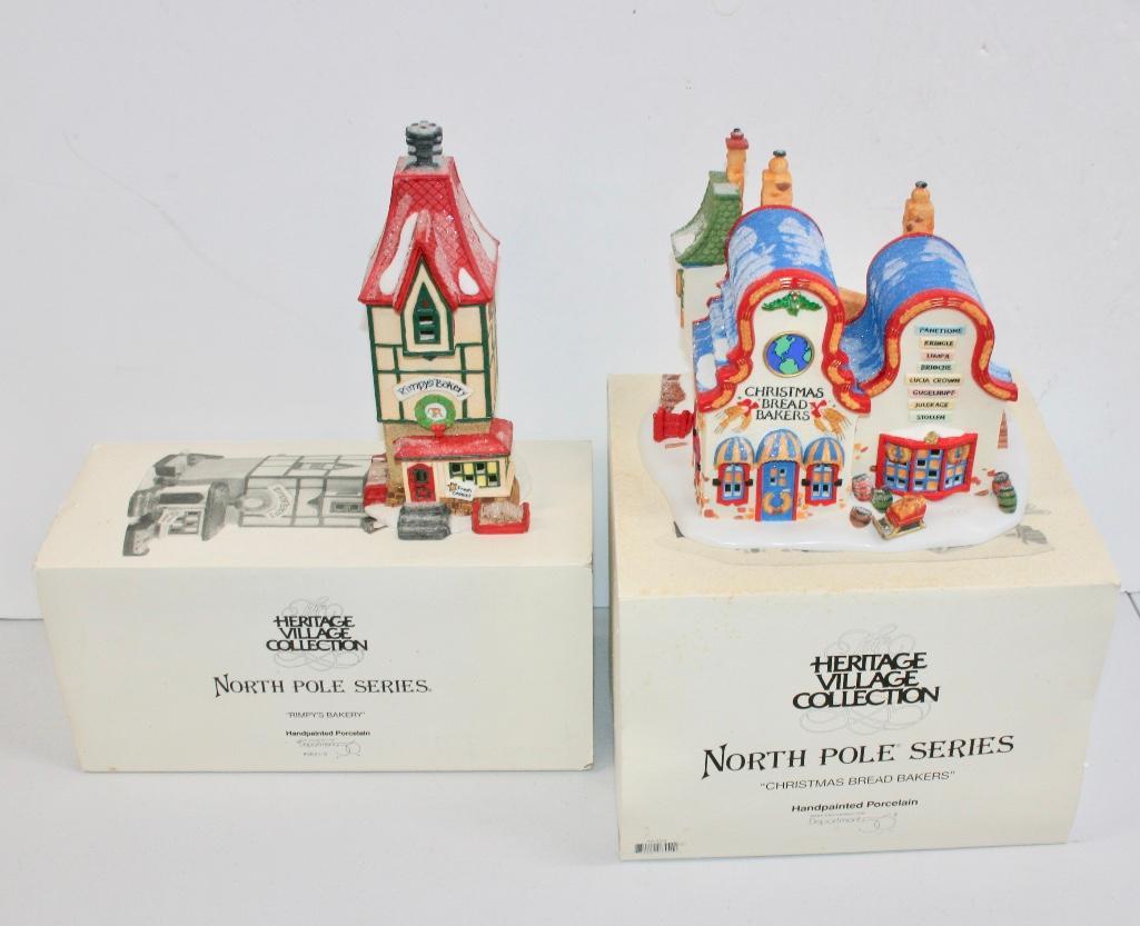 Department 56 North Pole Series - Christmas Bread: Department 56 North Pole Series Christmas Bread Bakery - 56393 Rimpy's Bakery - 5621-9