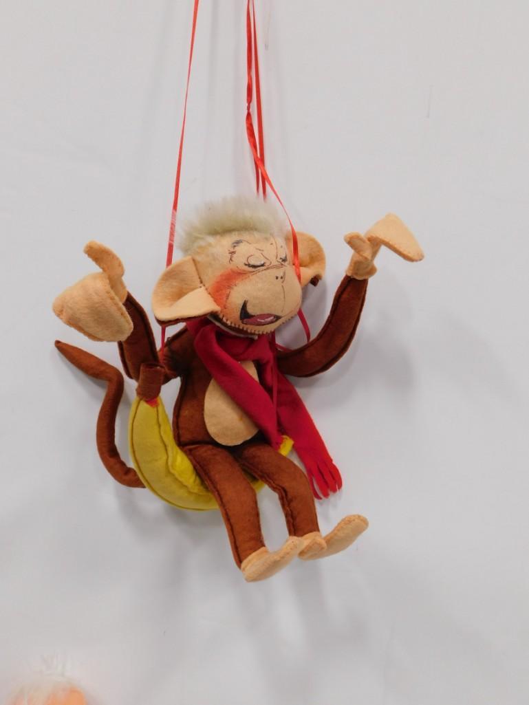 Monkey on a Banana Swing Annalee Doll (1 of 5)