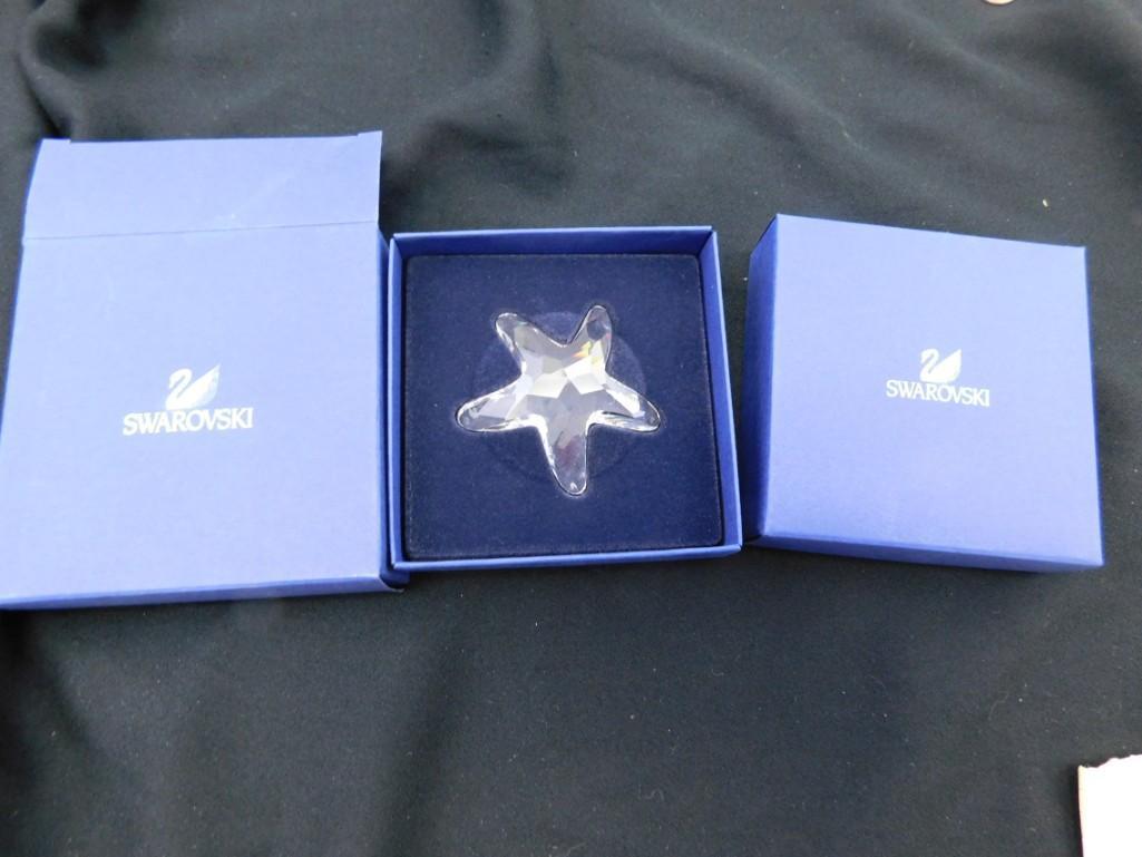 Swarovski Crystal Starfish with box (1 of 4)