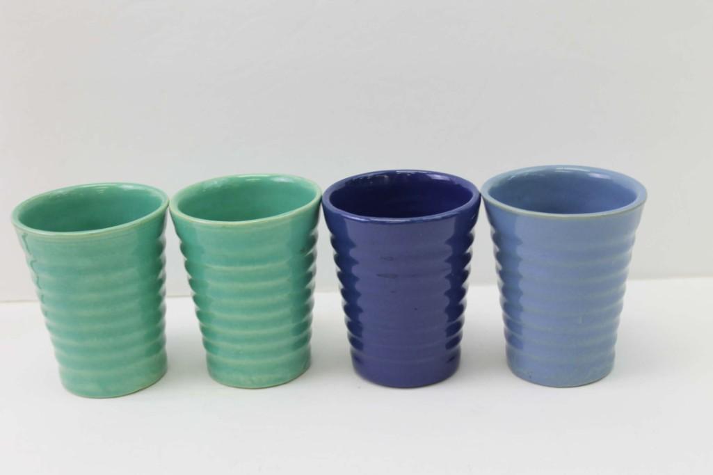 Bauer Pottery Ring Tumblers 6 ounces (1 of 3)