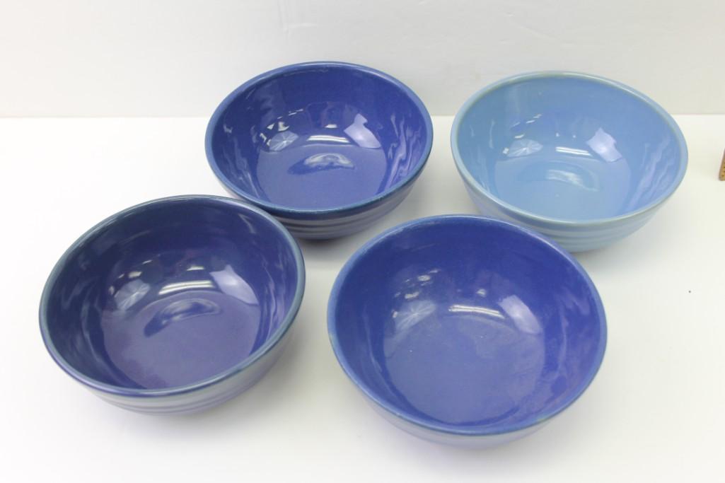 Bauer Pottery Ringware Cereal Bowls (1 of 4)