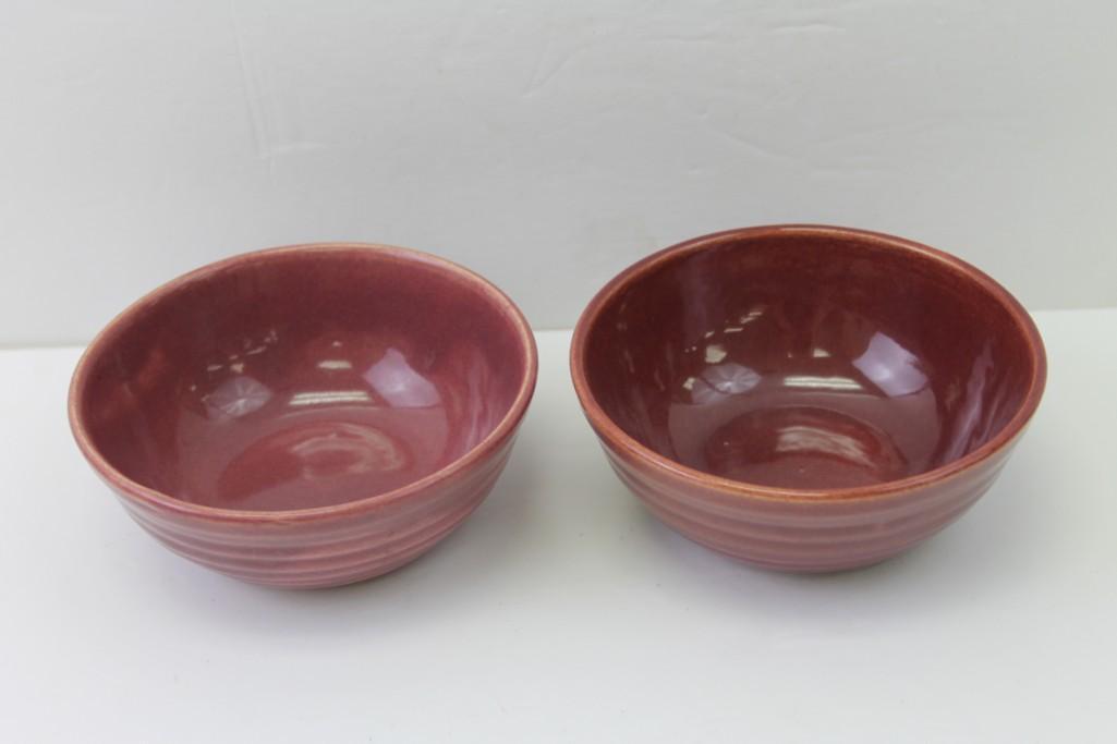 Bauer Pottery Ringware Cereal Bowls (1 of 4)