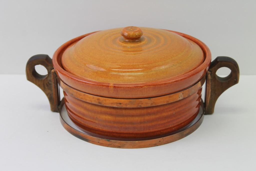 Bauer Ringware 1 Qt. Casserole, Lid & Carrier (1 of 6)