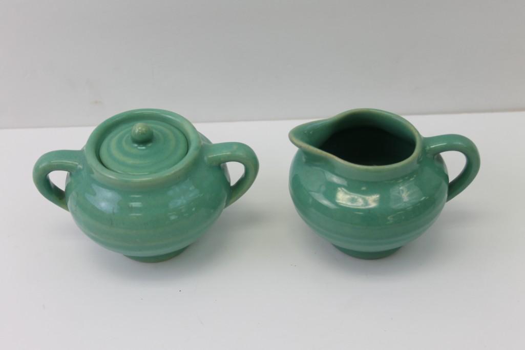 Bauer Ringware Mini Sugar and Cream Set (1 of 4)