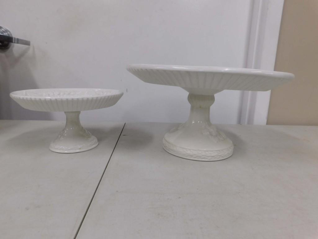 2 Footed Cake Stands or Dessert Stands: 2 Footed Cake Stands or Dessert Stands