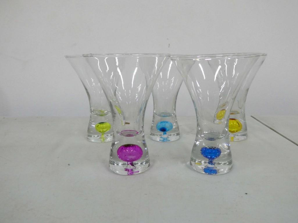 Art Glass Liqueur or Shot Glasses: Art Glass Liqueur or Shot Glasses